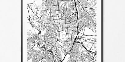 Mapu Madridu, mapu, plagát