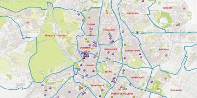 Barrio salamanca Madrid mapu