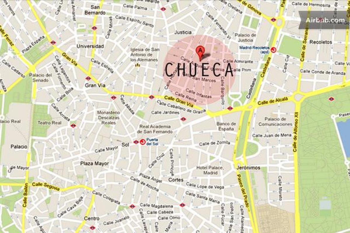 Madrid chueca mapu